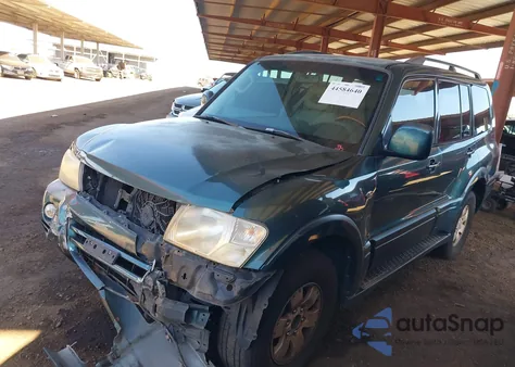 2004 Mitsubishi Montero Xls z USA, uszkodzony, nr VIN JA4MW51SX4J010171